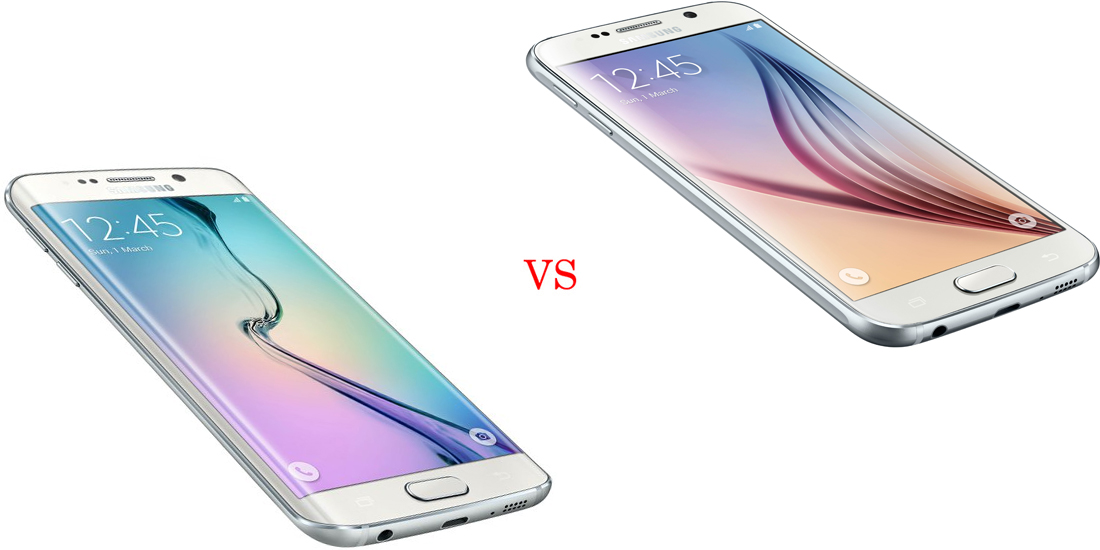 Samsung Galaxy S6 Edge versus Samsung Galaxy S6 4